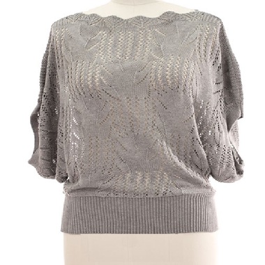 Gifts 4 All - Plus Size Spring Lace Sweater Your Choice of Color