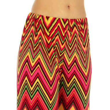 Gifts 4 All - Zig-zag Palazzo Pant Your Choice of color