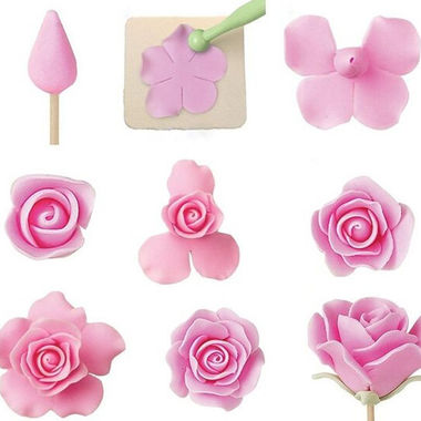 Gifts 4 All 6PC - Sugar Craft Rose / Flower Making Tool