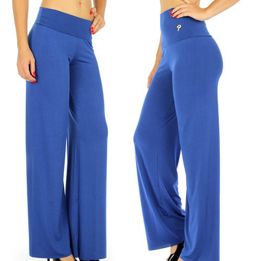 Gifts 4 All, Very trendy, palazzo pants. Choose from different colors or prints as shown in pics.
Fabric content: 95% Polyester, 5% Spendex
Size: One Size ( Waist: 26" and Length: 40") 