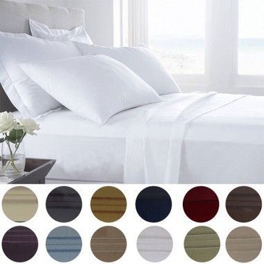 Gifts 4 All - 1800 Series Egyptian Comfort 6pc. Sheet set in 12 Color