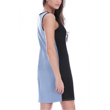 Gifts 4 All - Color Block Pastel Tunic Dress Your Choice Of color and Size