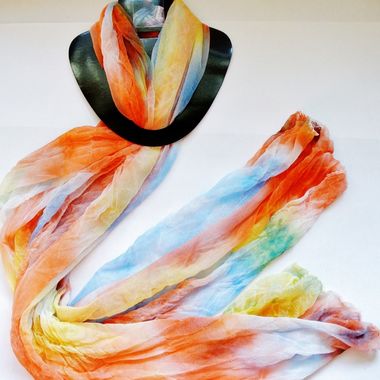 Gifts 4 All - Tie Dye Scarf In Pastel Color