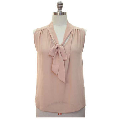 Gifts 4 All - Sleeveless crepe chiffon Tie top 