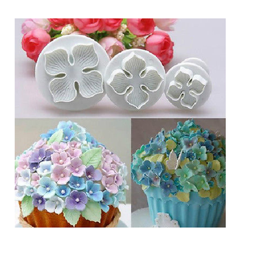 Gifts 4 All - Sugar Craft 3pc Hydrangea Flower Making Cake Tool
