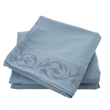 Gifts 4 All - 4pc Embroidered Sheet Set 1800 Series