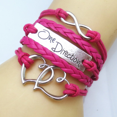 Gifts 4 All - Wrap Bracelet Double heart, Infinity, Hearts