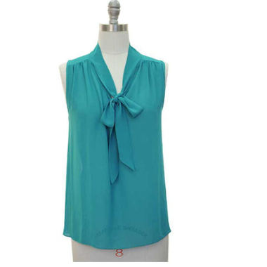 Gifts 4 All - Sleeveless crepe chiffon Tie top 