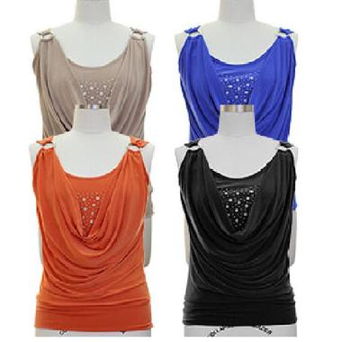 Gifts 4 All - Beautiful Top with Studded neckline