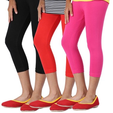 Gifts 4 All, Free Size Women's Capri Legging Your choice of Color
Elastic waistband
Very soft and comfy.
Nice for any time.
Fabric Content: 92% NYLON, 8%
SPANDEX 