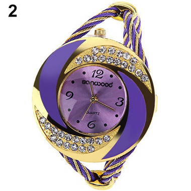 Gifts 4 All - Women Watch Bracelet Big Dial