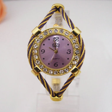 Gifts 4 All - Crystal Watch Bracelet Your choice of color