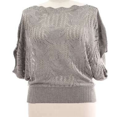 Gifts 4 All - Plus Size Spring Lace Sweater Your Choice of Color