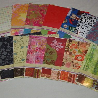 Gifts 4 All - 12x12" Scrapbooking Papers Miss Elizabeth 6 Sheets