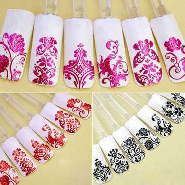 Gifts 4 All 12 Nail Stickers Your Choice of color or style