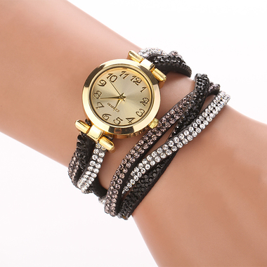 Gifts 4 All - Crystal Wrap Watch Your Choice of Color