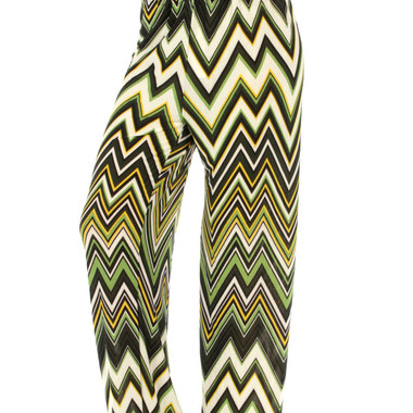 Gifts 4 All, Very trendy, palazzo pants in zig-zag pattern. Choose from different colors or prints as shown in pics.
Fabric content:  95% Polyester, 5% Spendex
Available sizes: Blue in L, Green in XL, and Red in 2XL
