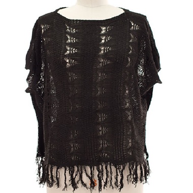 Gifts 4 All - Fringed Crochet top Your choice of Color and Size