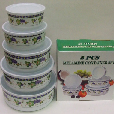 Gifts 4 All Colored Storage Bowls with Lids Set