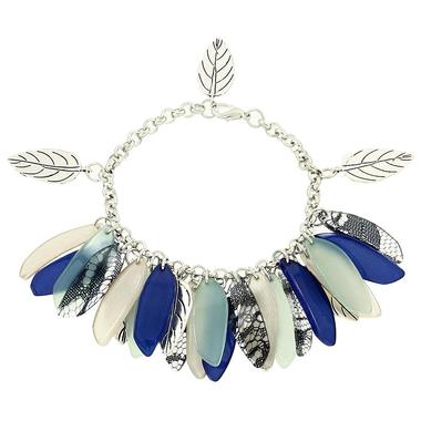 Gifts 4 All - Bracelet with Acrylic Feather Charms