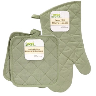 Gifts 4 All - 3PC Set Oven Mitt & 2 Pot Holders