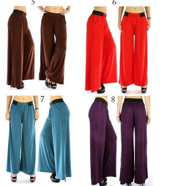 Gifts 4 All Palazzo Pant Your Choice of color or Print