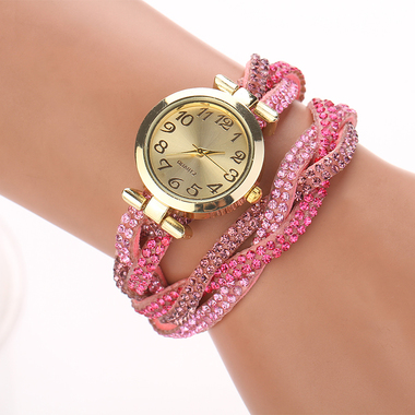 Gifts 4 All - Crystal Wrap Watch Your Choice of Color