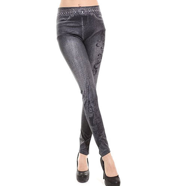 Gifts 4 All, Women Jegging, skinny pant, 95% polyester/5% spandex, one size fits most. Fits up to 14 size